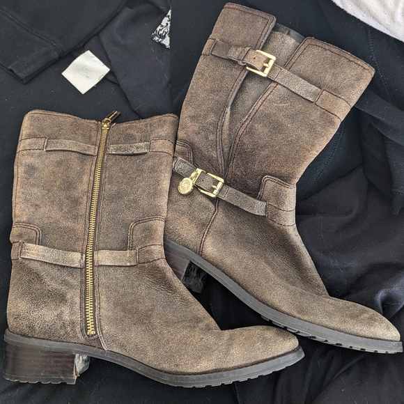 Michael Kors Suede Boots - Picture 1 of 4